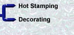 hot stamping, decorative